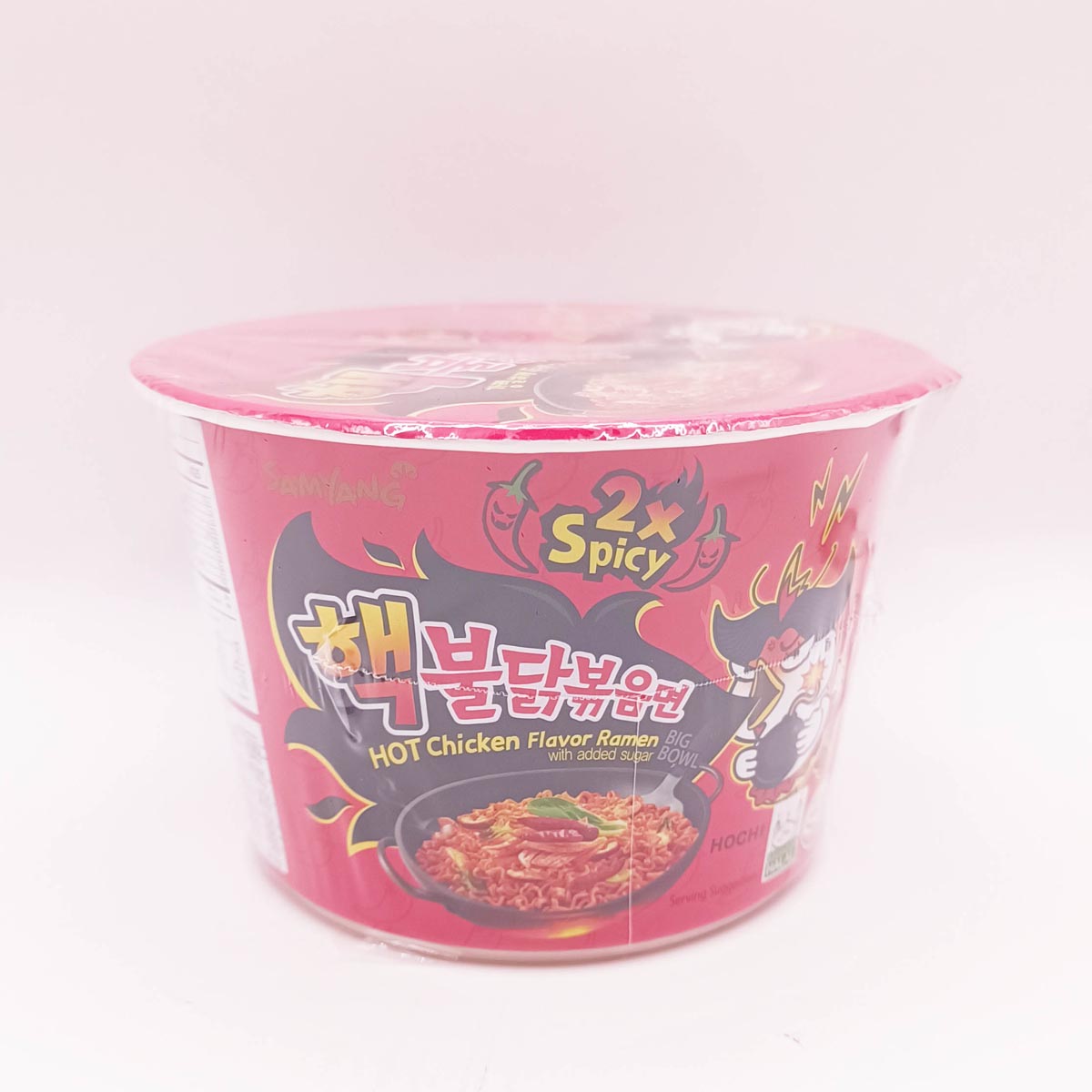 辣鸡面碗装Hot chicken Ramen 2Xspicy Bowl