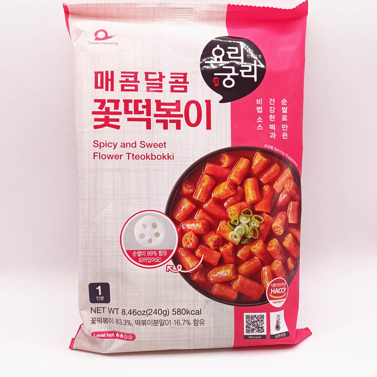 Spicy and Sweet Tteokbokki 240g