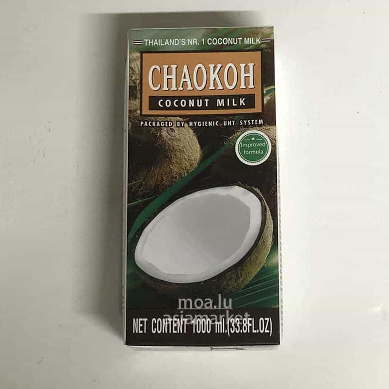 椰奶Coconut milk 18% fat Chaokoh 1L