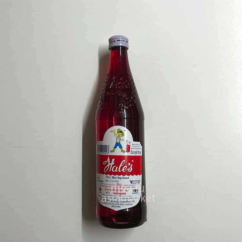 Drinks syrup sala red HALE'S 710ml