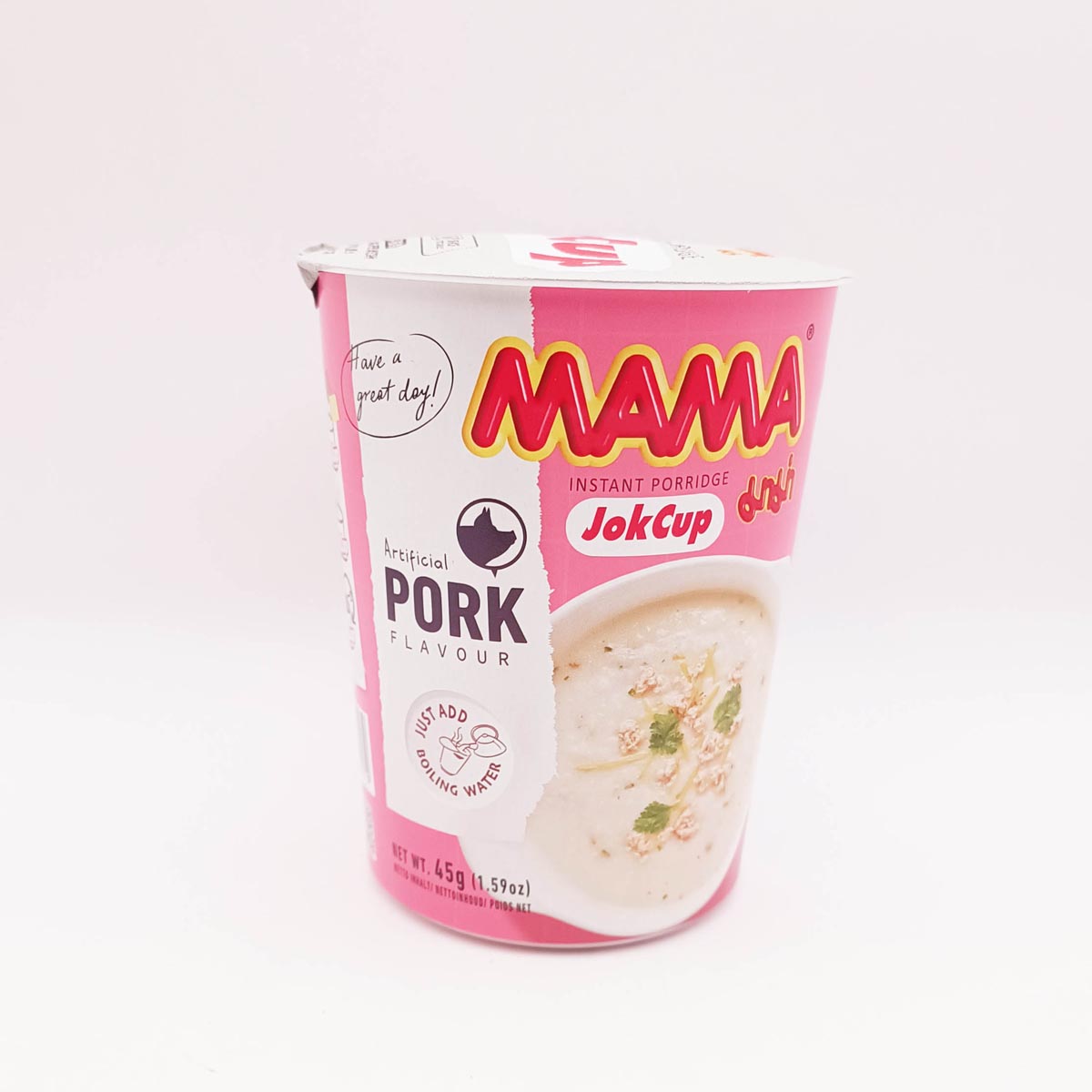 Instant Rice Porridge Pork 12 X 45 GR MAMA