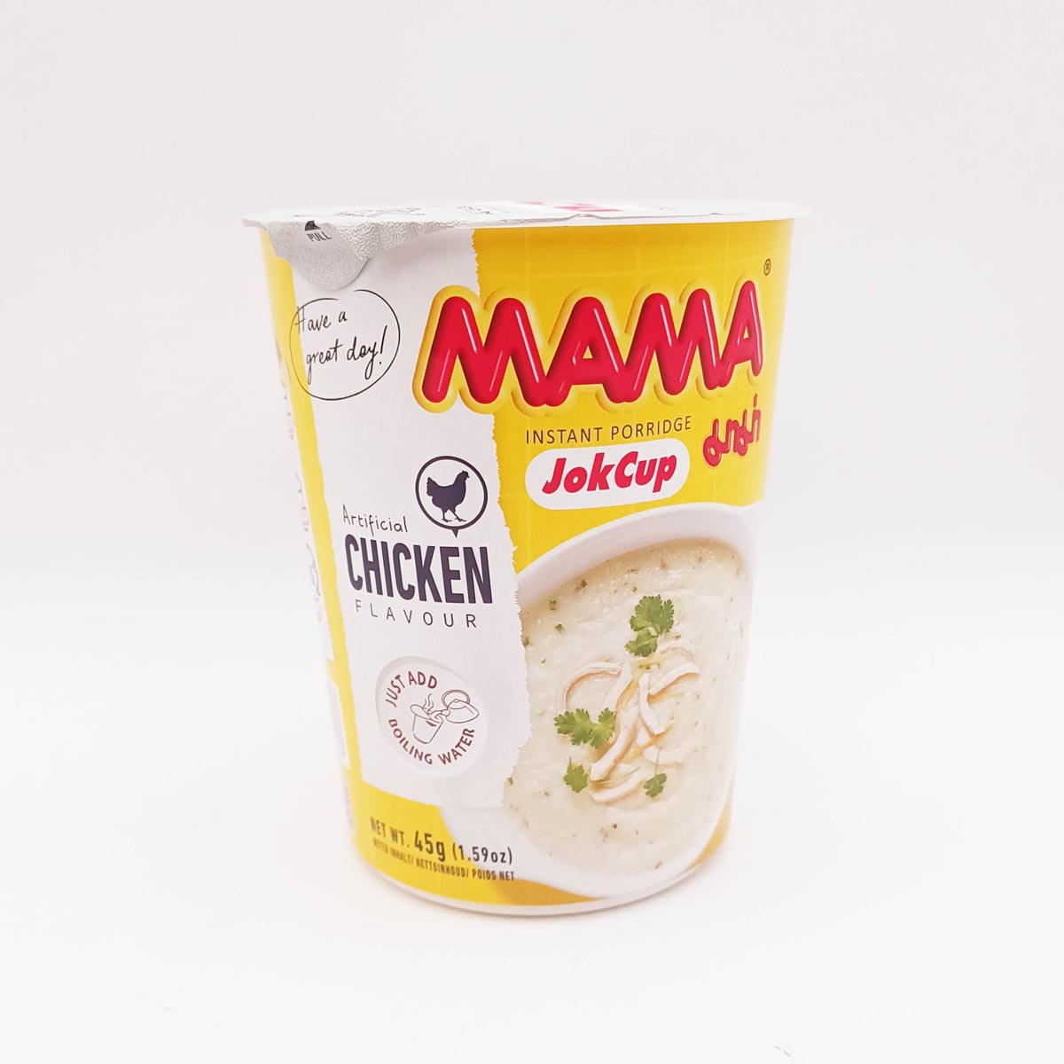 Instant Rice Porridge Chicken 12 X 45 GR MAMA