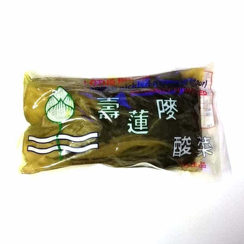 酸芥菜Salted Pickled mustard Lotus