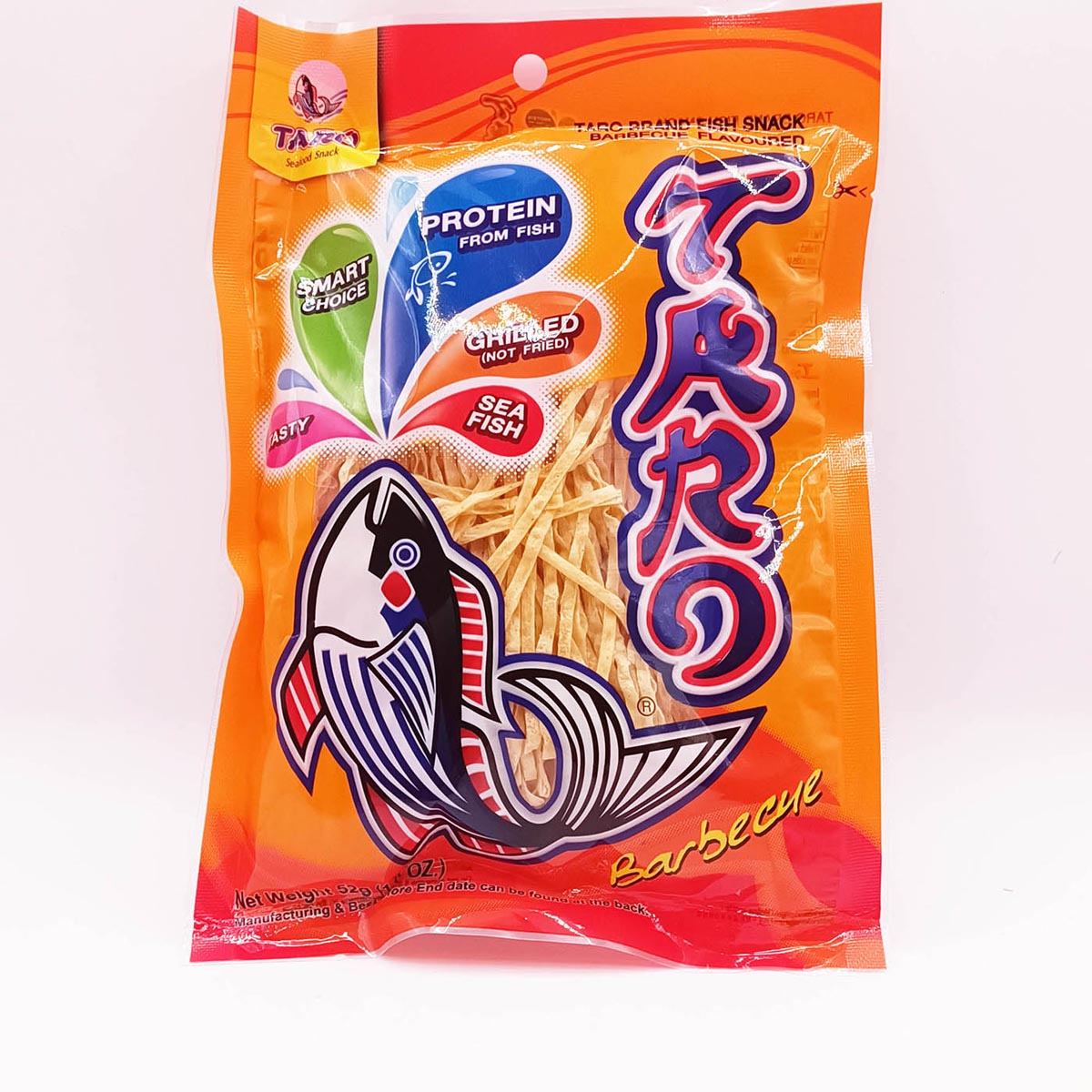烧烤味鱼条Snack fish bbq 52g