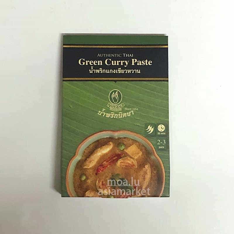 Nittaya Green curry paste 50g