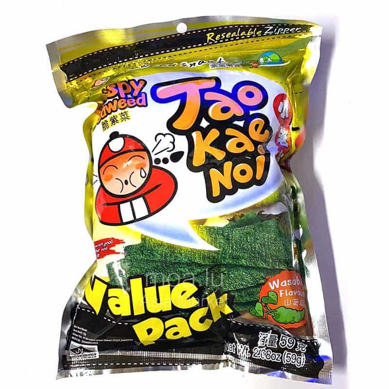 小老板脆紫菜山葵味Crispy seaweed wasabi 59g