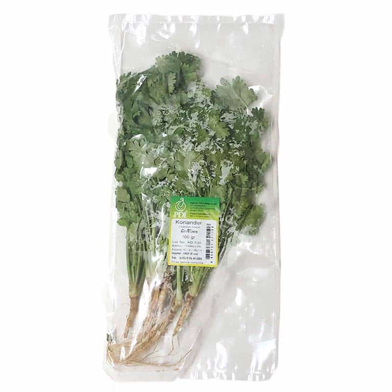 Coriander with root 100g