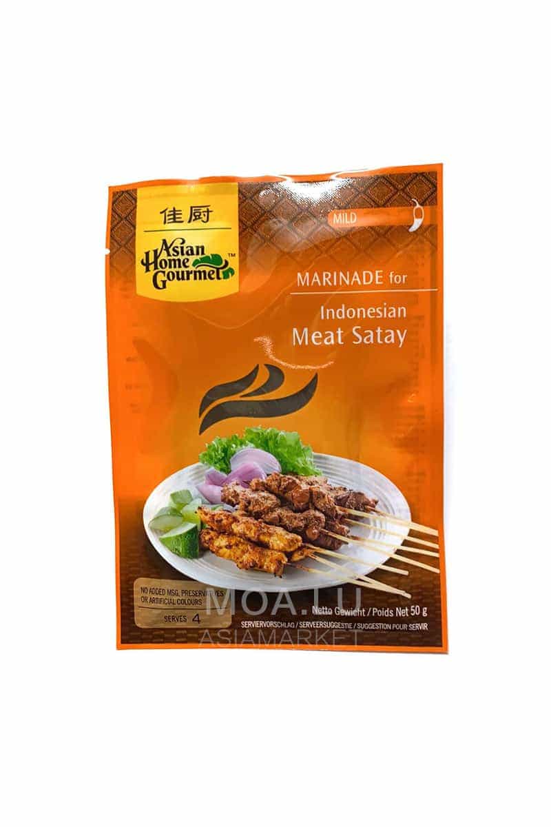 Indonisian meat satay