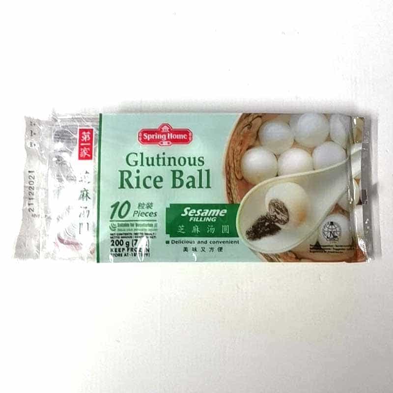 黑芝麻汤圆Riceballs sesame
