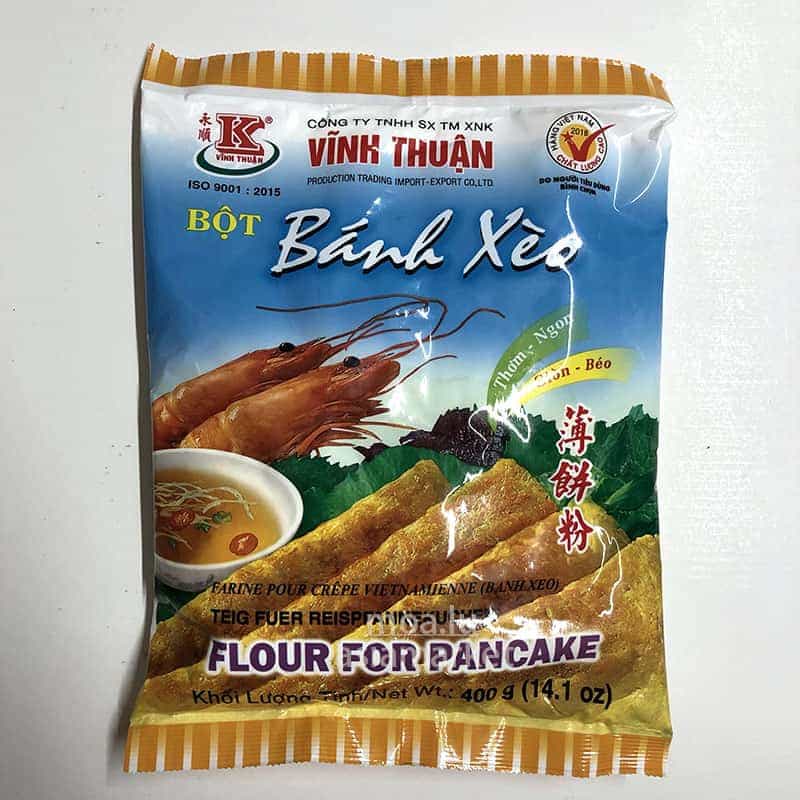 Prepararion pour la crepe