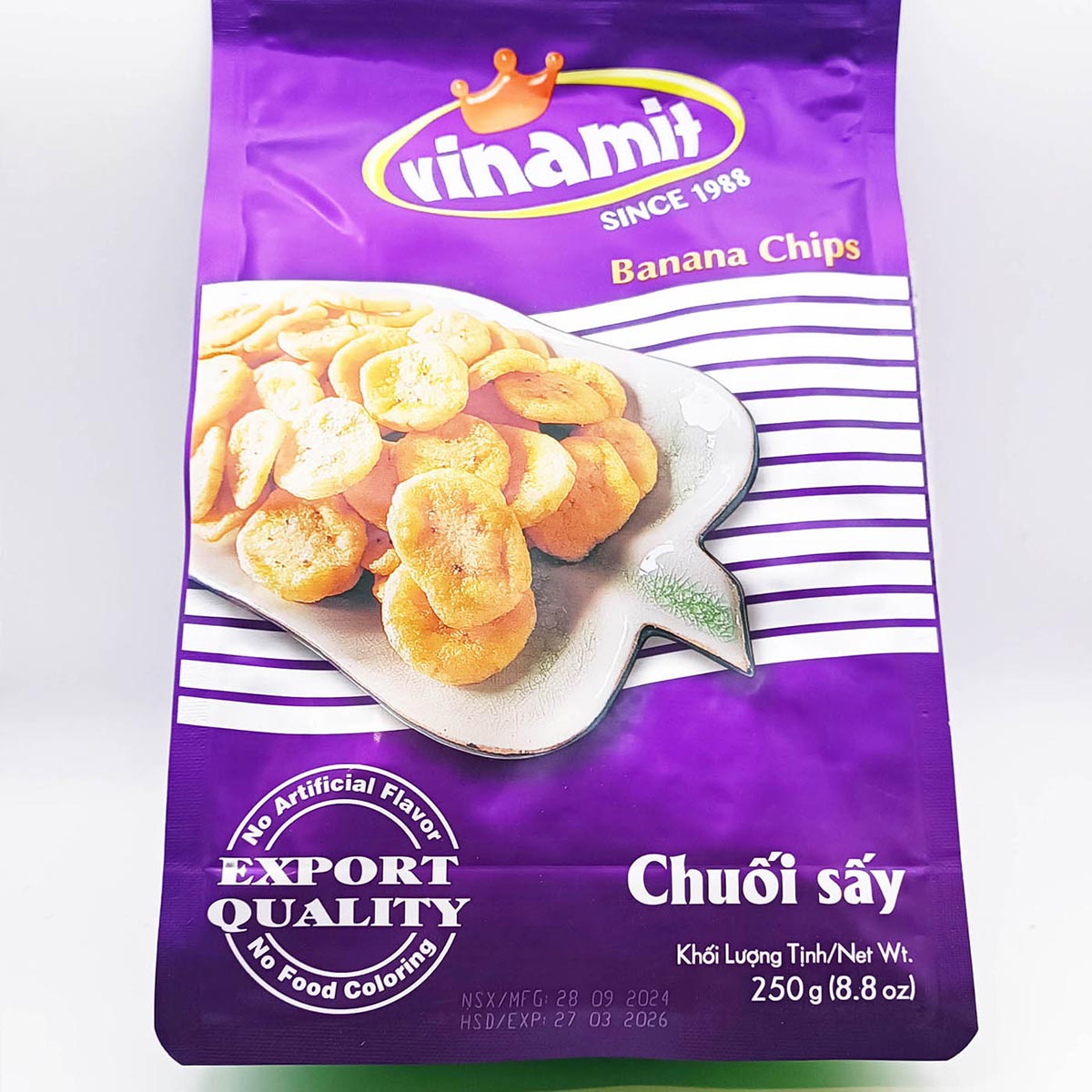 Vinamit Banana Chips 250g