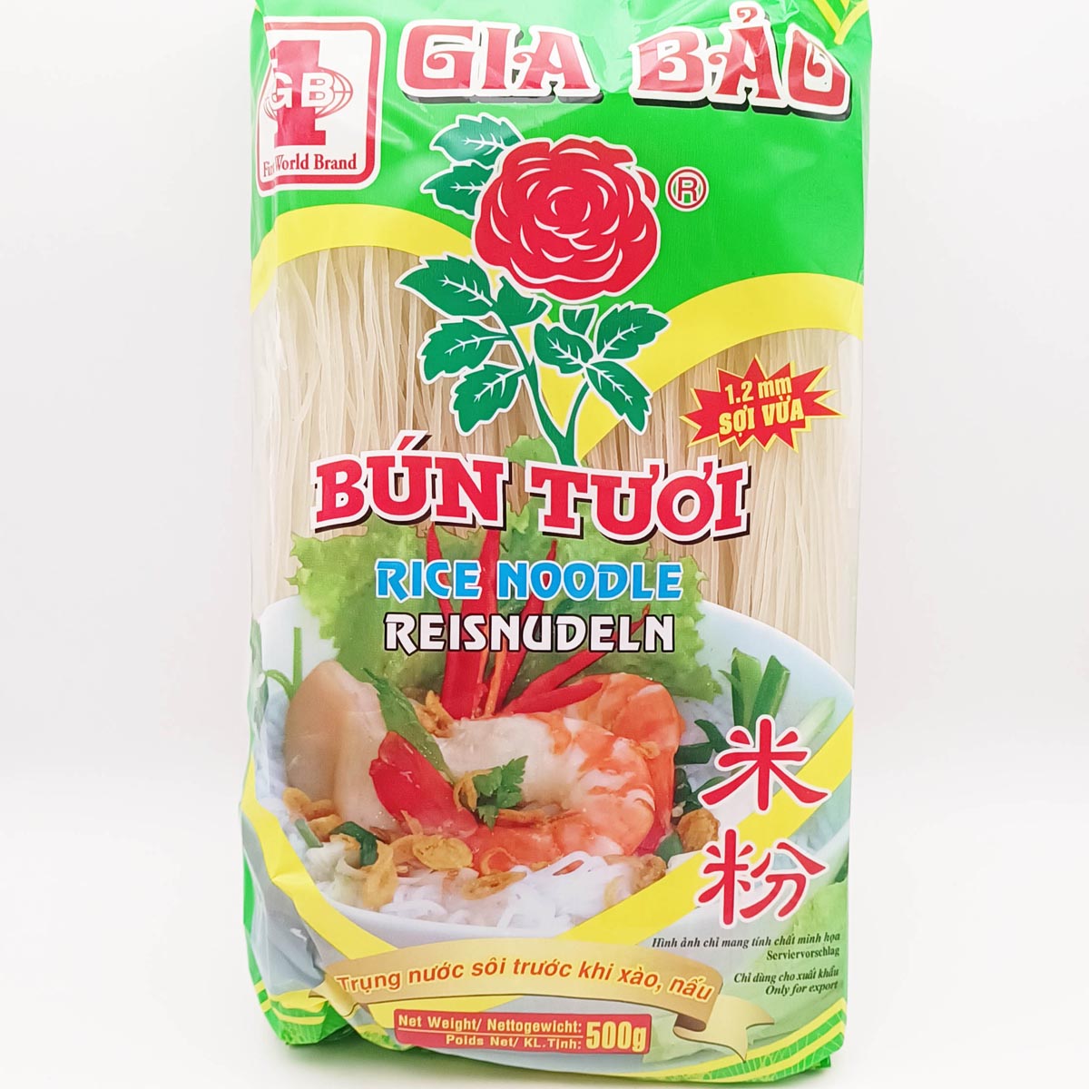 GB Rice Bui Tuoi 1.2mm 500g 越南鲜米粉