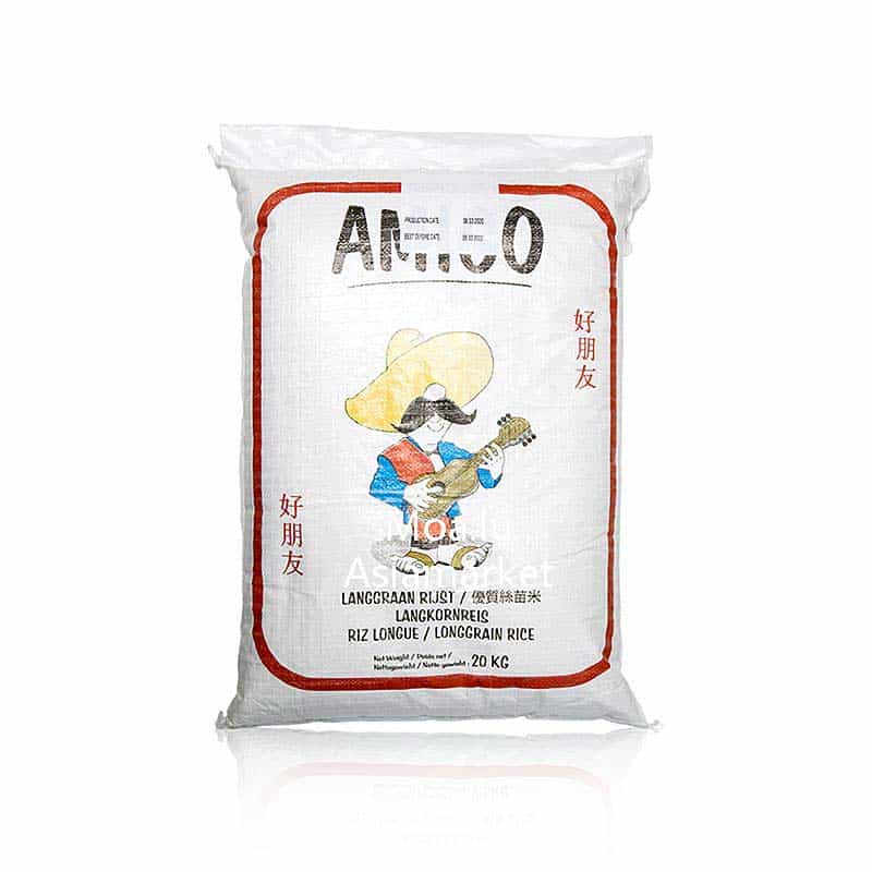 好朋友大米amigo long grain rice 20kg